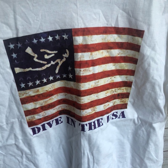 Uzzi Dive Gear Dive in the USA tee size xl - Picture 6 of 7